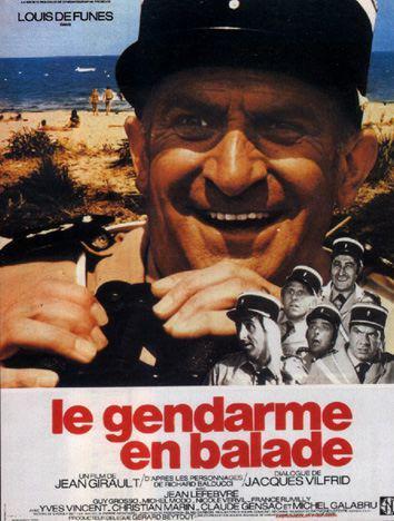 Le gendarme en balade - Affiche