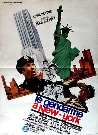 Le gendarme à New York - Affiche