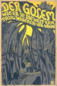 Le golem - Affiche