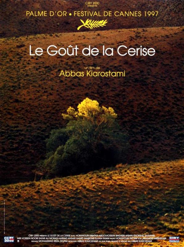 Le goût de la cerise - Affiche