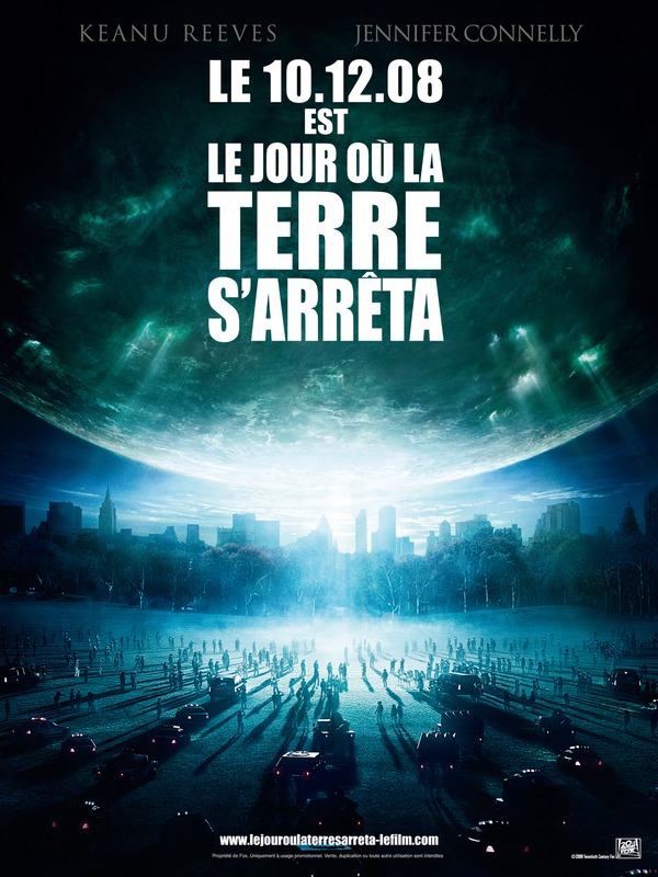 Le jour où la Terre s'arrêta - Affiche