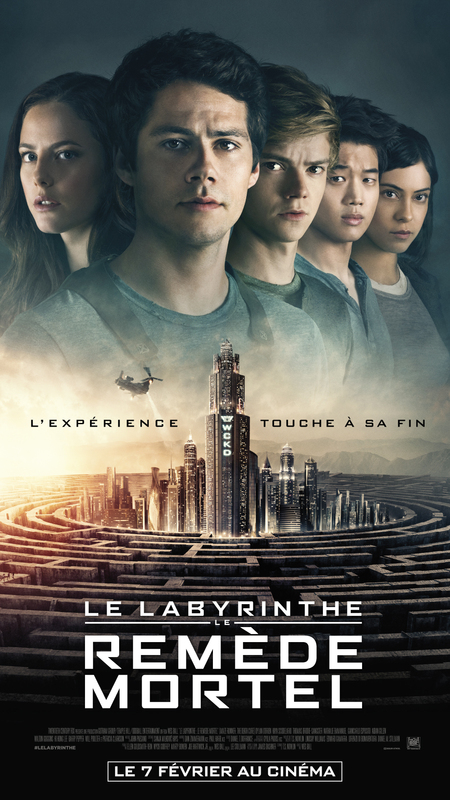 Le labyrinthe : le remède mortel - Affiche