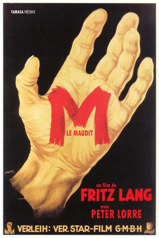 M le maudit - Affiche