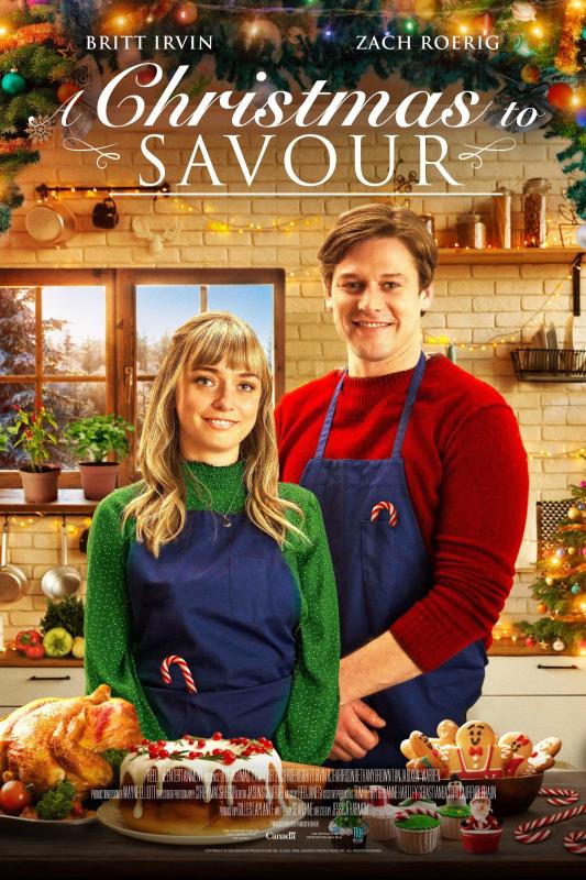 Le menu de Noël - Affiche