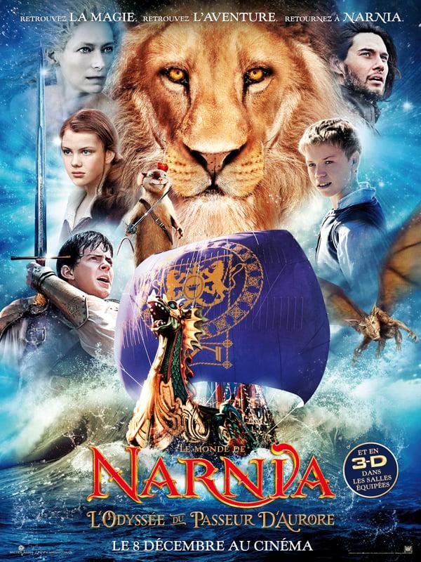 Le monde de Narnia - Chapitre 3 : l'odyssée du Passeur d'aurore - Affiche