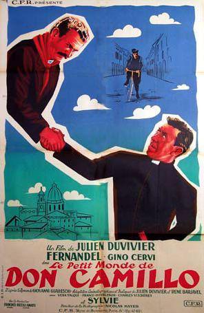 Le petit monde de Don Camillo - Affiche
