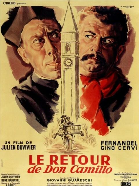Le retour de Don Camillo - Affiche