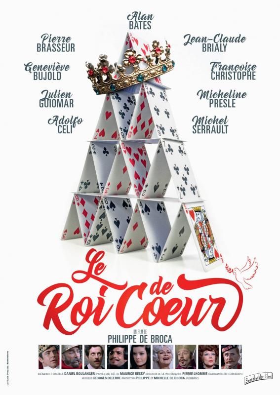 Le roi de coeur - Affiche