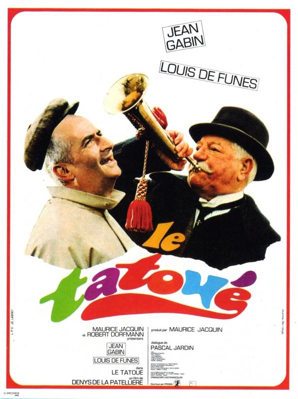 Le tatoué - Affiche