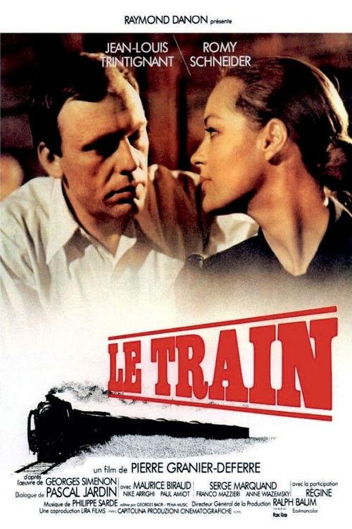 Le train - Affiche
