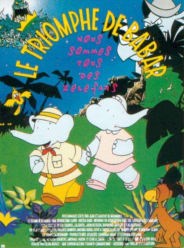 Le triomphe de Babar - Affiche