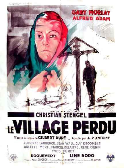 Le village perdu - Affiche