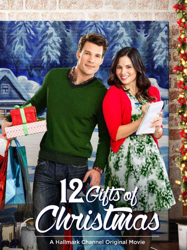 Les 12 cadeaux de Noël - Affiche