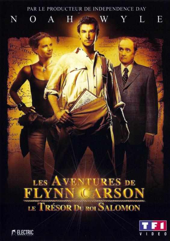 Les aventures de Flynn Carson : le trésor du roi Salomon - Affiche