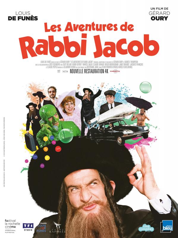 Les aventures de Rabbi Jacob - Affiche