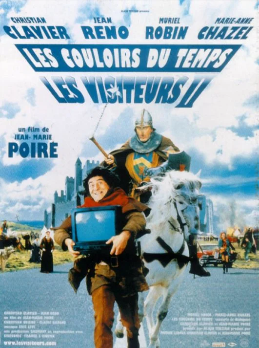 Les couloirs du temps - Les Visiteurs 2 - Affiche