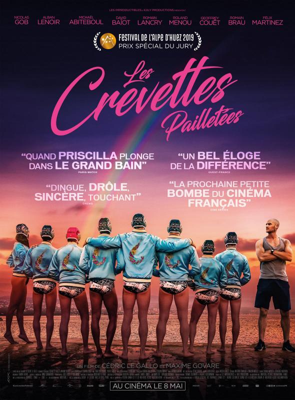 Les Crevettes pailletées - Affiche