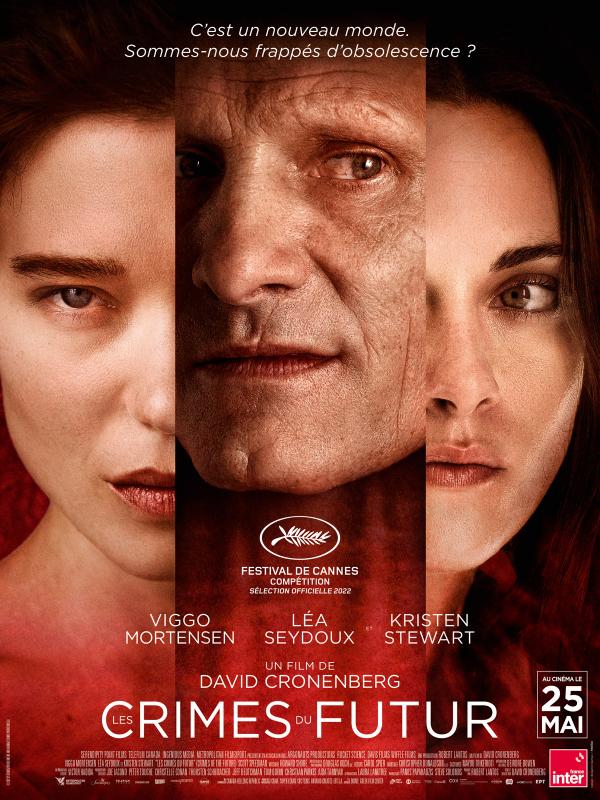 Les crimes du futur - Affiche