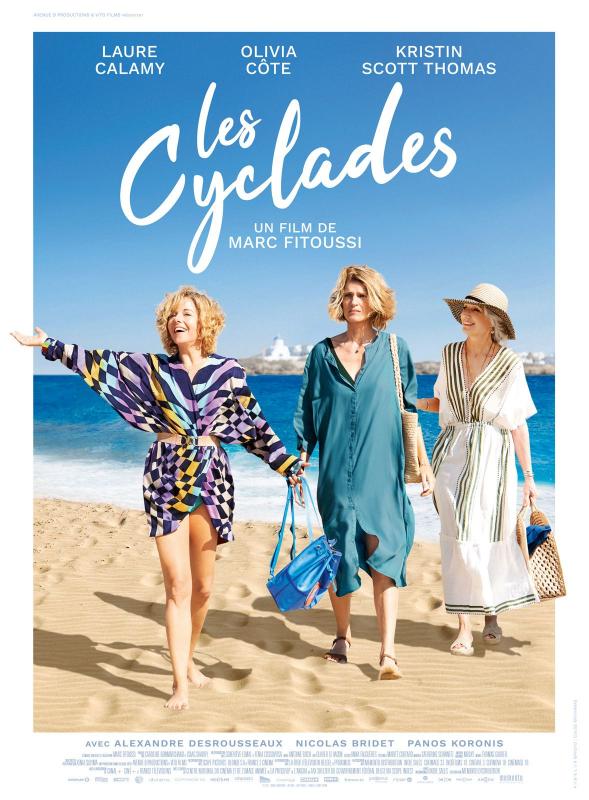Les cyclades - Affiche
