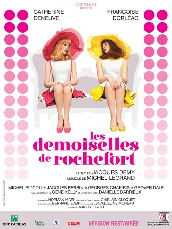 Les demoiselles de Rochefort - Affiche