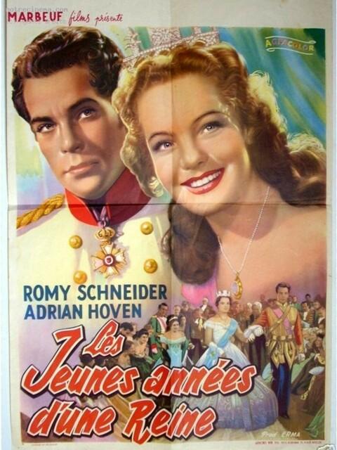 Les jeunes années d'une reine - Affiche