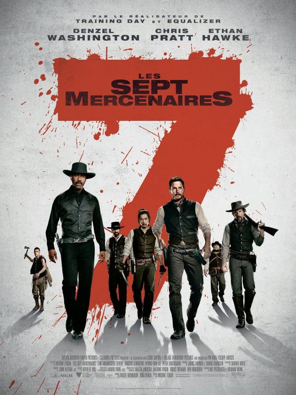 Les 7 mercenaires - Affiche