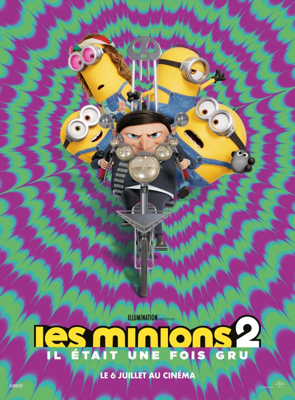 Les Minions 2 : il était une fois Gru - Affiche