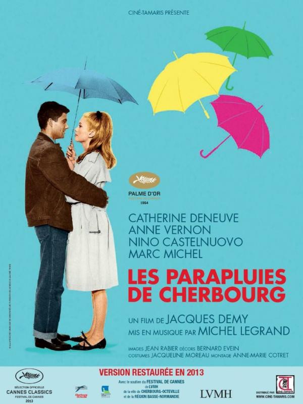 Les parapluies de Cherbourg - Affiche