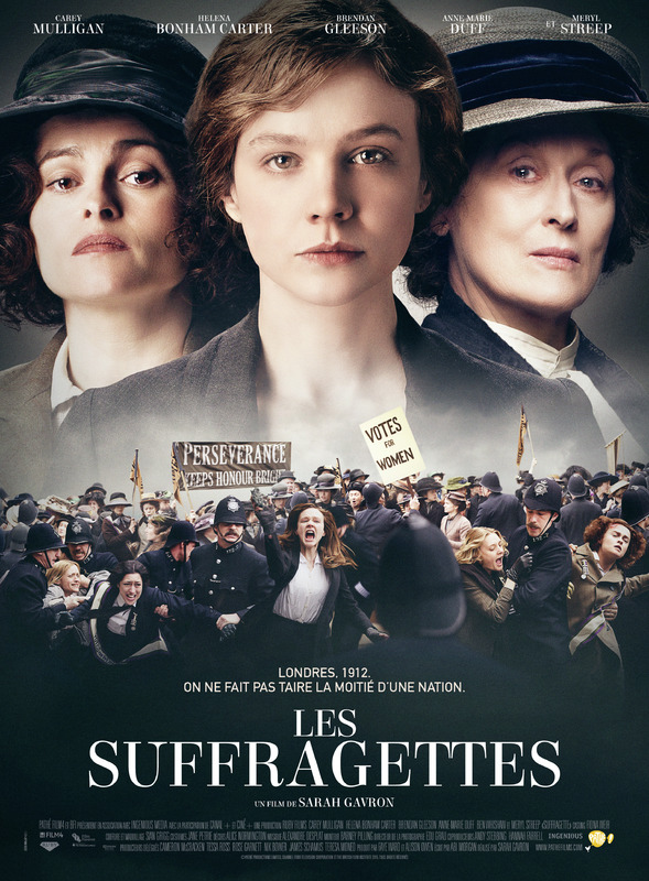 Les suffragettes - Affiche