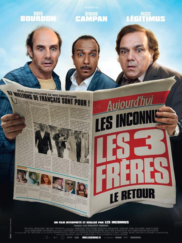 Les trois frères, le retour - Affiche