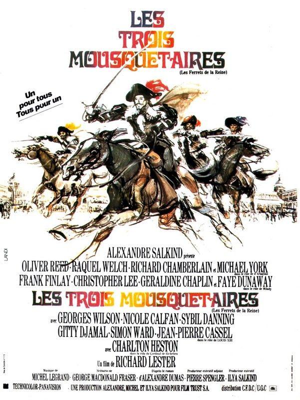Les trois mousquetaires - Affiche