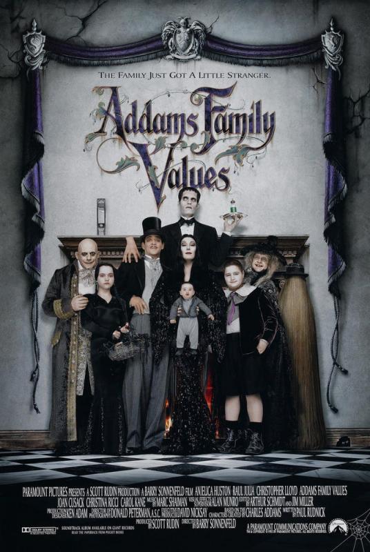 Les valeurs de la famille Addams - Affiche