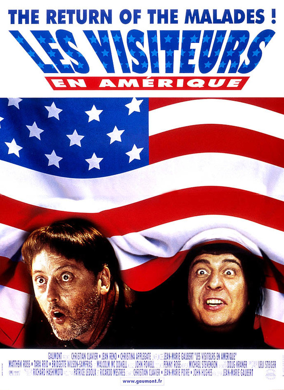 Les Visiteurs en Amérique - Affiche