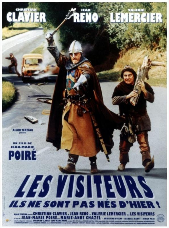 Les visiteurs - Affiche