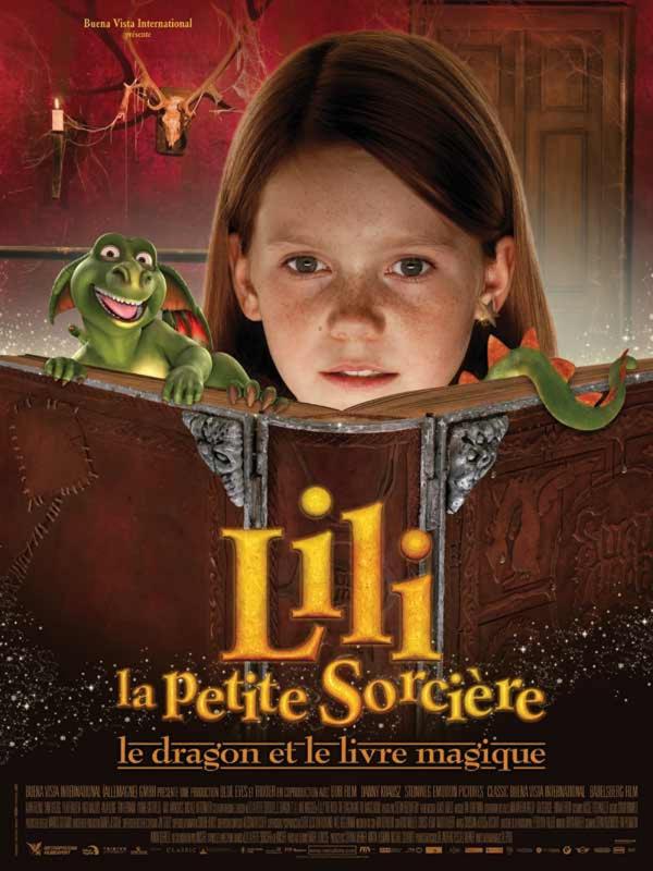Lili la petite sorcière, le dragon et le sortilège de Noël - Affiche