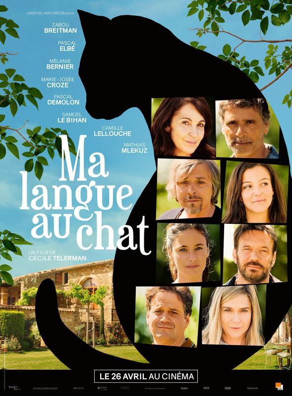 Ma langue au chat - Affiche