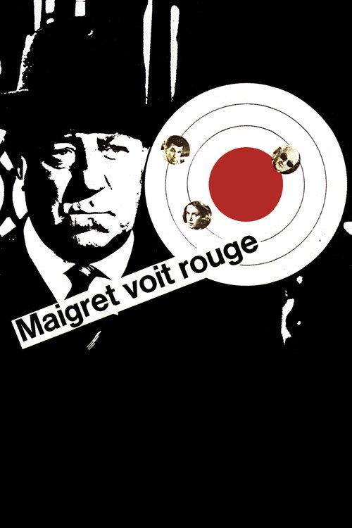 Maigret voit rouge - Affiche