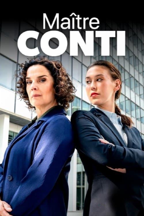 Maître Conti - Une femme, deux visages - Affiche
