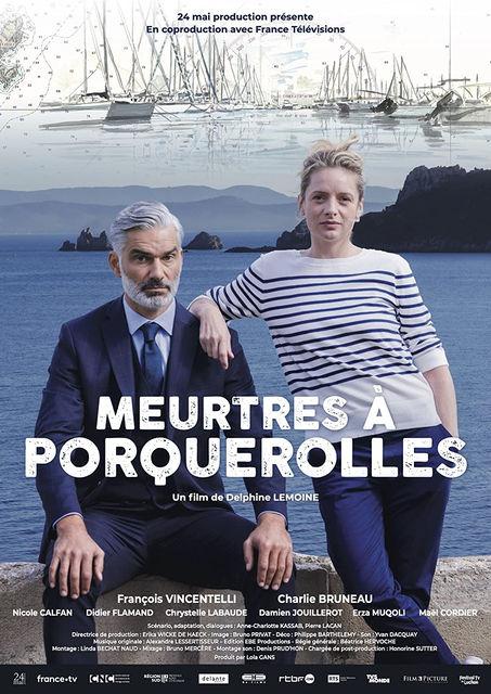 Meurtres à Porquerolles - Affiche