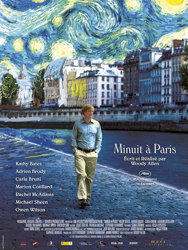 Minuit à Paris - Affiche