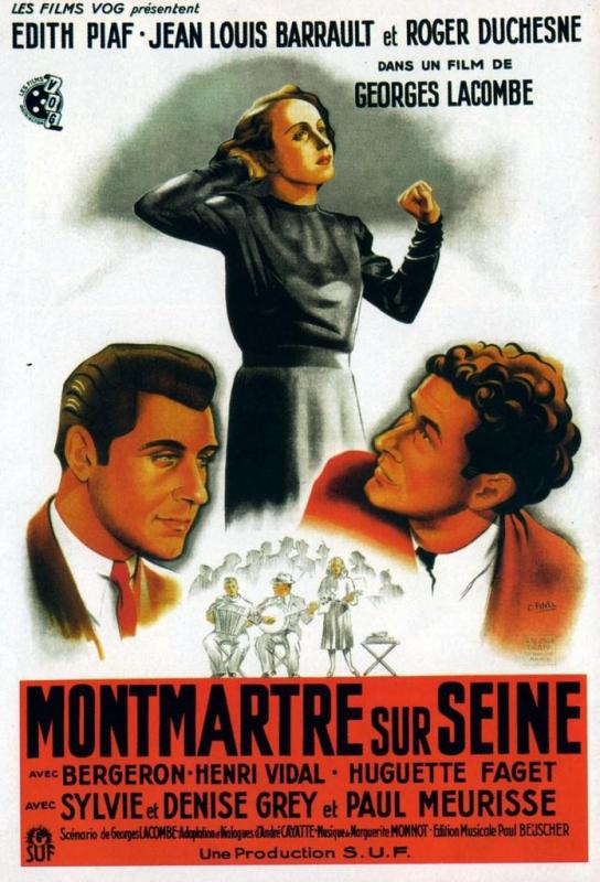 Montmartre sur Seine - Affiche