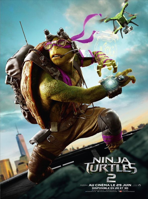 Ninja Turtles 2 - Affiche