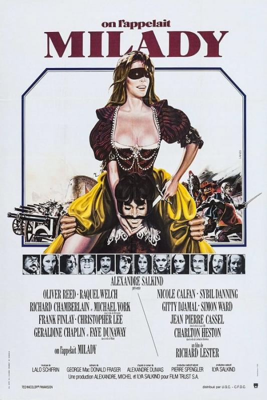 On l'appelait Milady - Affiche