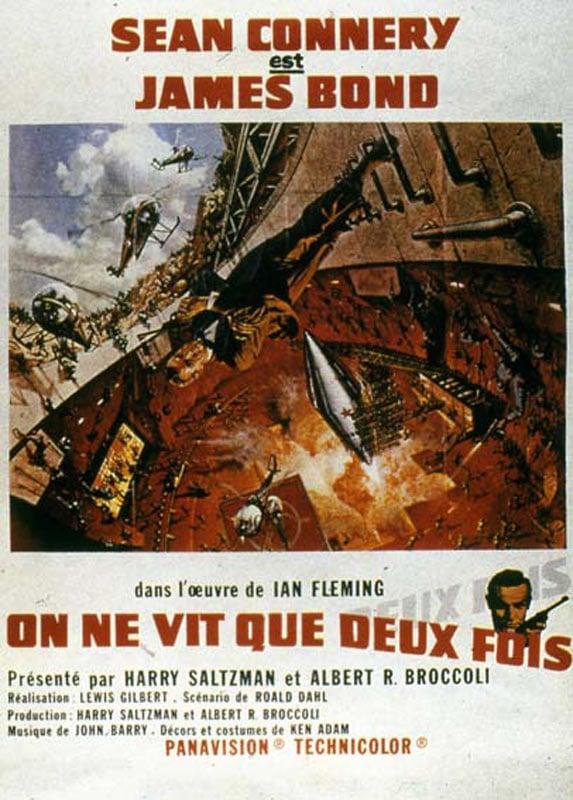 On ne vit que deux fois - Affiche