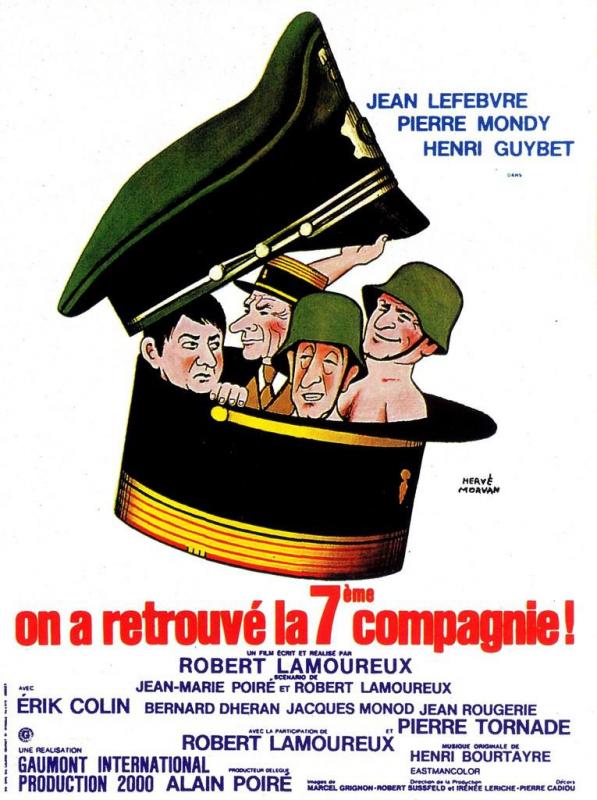On a retrouvé la 7e compagnie - Affiche