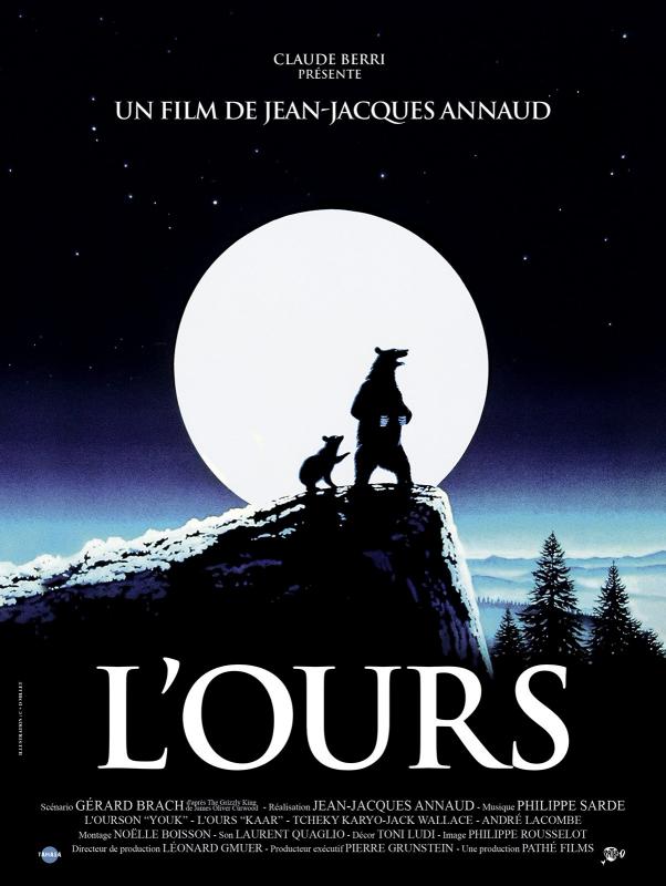 L'ours - Affiche