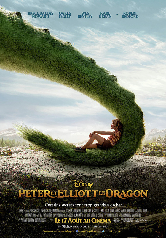 Peter et Elliott le dragon - Affiche