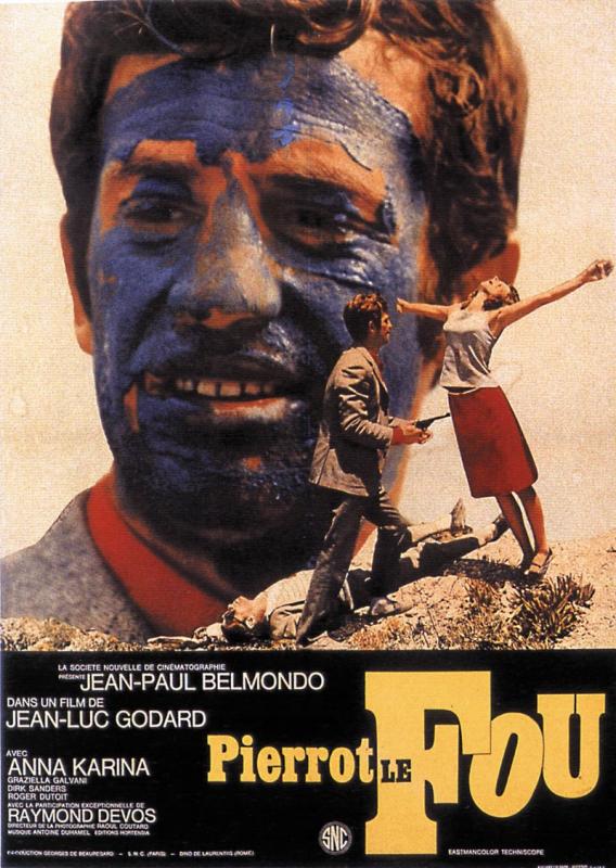 Pierrot le fou - Affiche