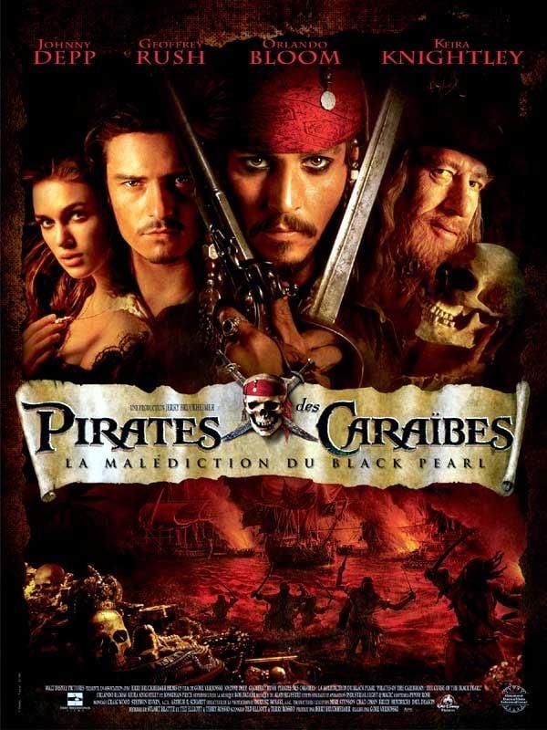 Pirates des Caraïbes - La malédiction du Black Pearl - Affiche