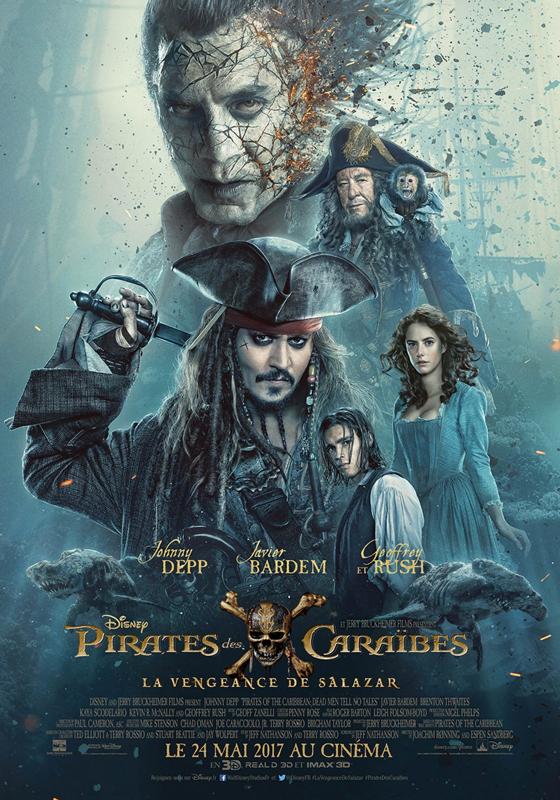 Pirates des Caraïbes - La vengeance de Salazar - Affiche